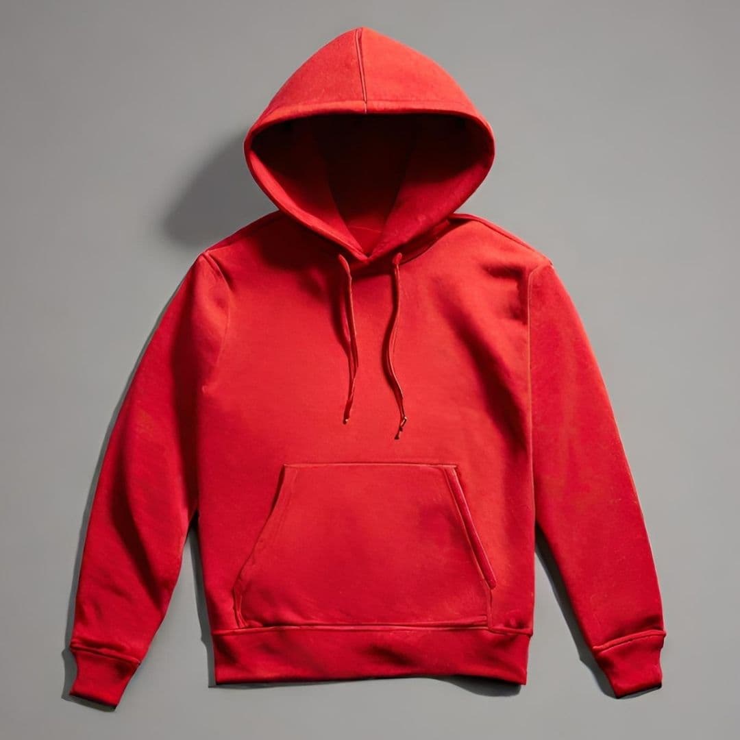 Classic Red Pullover Hoodie test