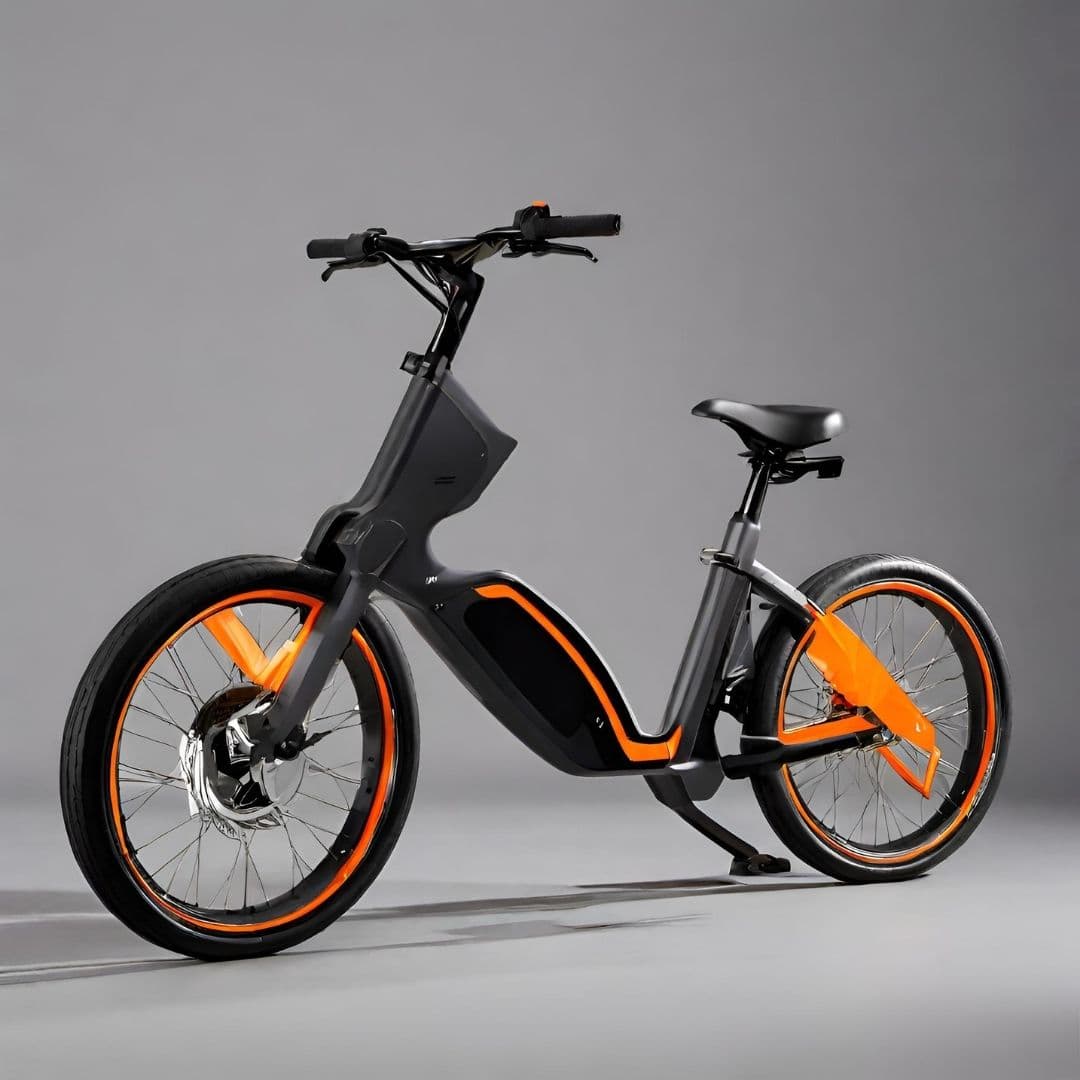 Sleek Futuristic Electric Bicycle