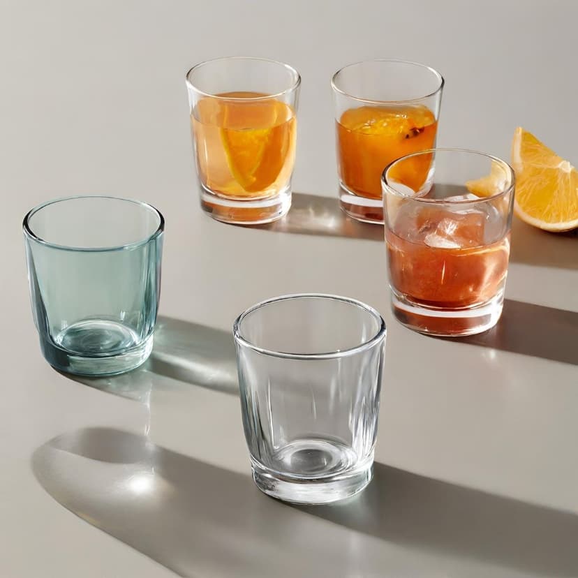 Elegant Glass Tumbler Set