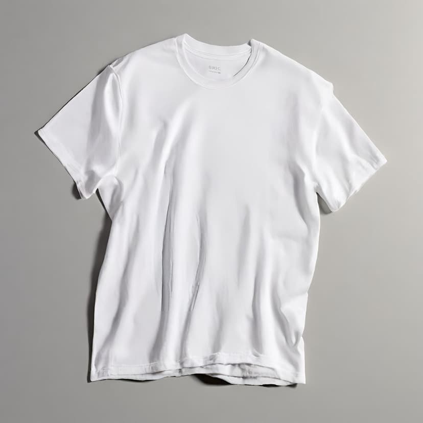 Classic White Tee - Timeless Style and Comfort