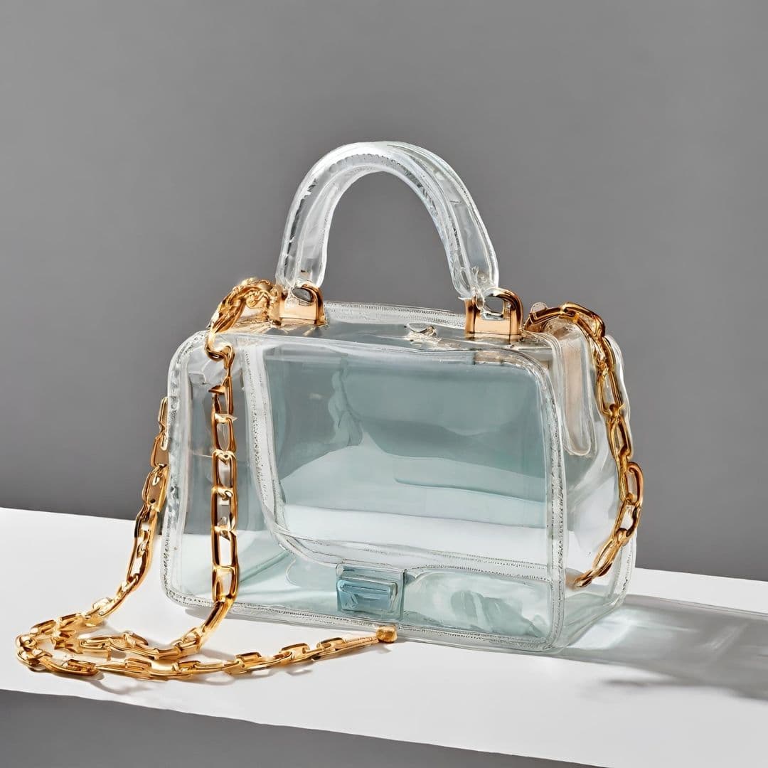 Chic Transparent Fashion Handbag