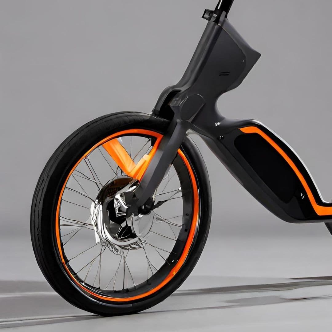 Sleek Futuristic Electric Bicycle